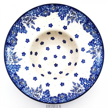 D86 Bunzlau Spaghetti bord Ø 25 cm decor 1975X