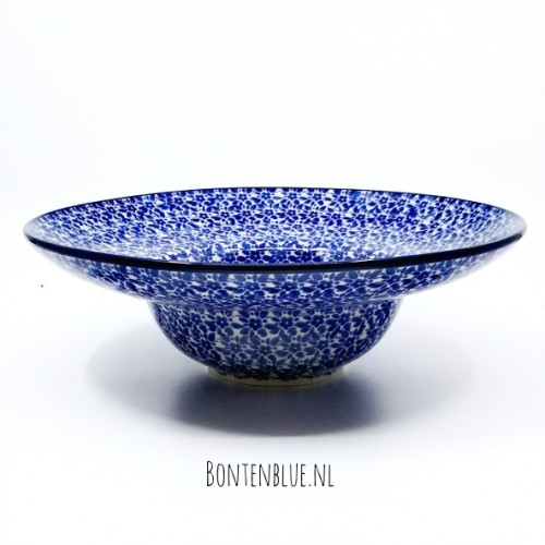 D86 Bunzlau Spaghetti bord Ø 25 cm decor 2396 Indigo
