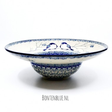 D86 Bunzlau Spaghetti bord Ø 25 cm decor Unikat 4830 D86 Bunzlau Spaghetti bord Ø 25 cm decor Unikat 4830
