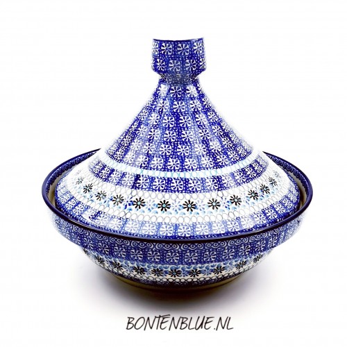 D94 Bunzlau Tajine Ø 26,3 cm decor 2188X D94 Bunzlau Tajine Ø 26,3 cm decor 2188X