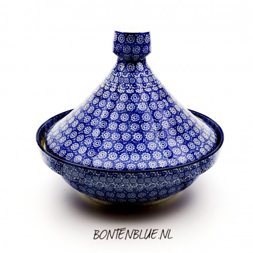 D94 Bunzlau Tajine Ø 26,3 cm decor 2615X D94 Bunzlau Tajine Ø 26,3 cm decor 2615X