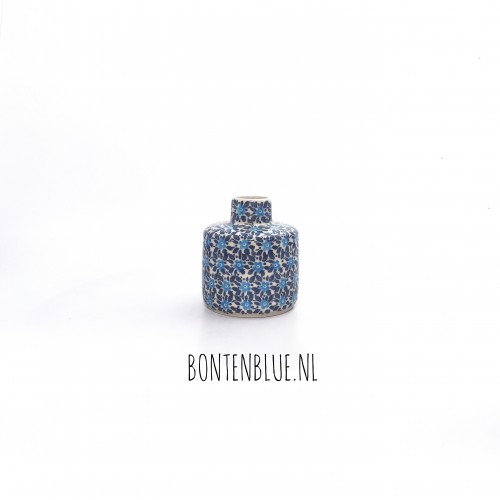 D95 Bunzlau Vaas XS 8,3 cm decor 2395 Petit Fleur D95 Bunzlau Vaas XS 8,3 cm decor 2395 Petit Fleur