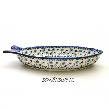 E23 Bunzlau Serveerschaal Vis M decor 2785X E23 Bunzlau Serveerschaal Vis M decor 2785X