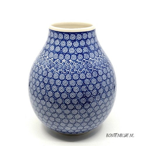 F14 Bunzlau Vase L H 24,5 cm decor 2615