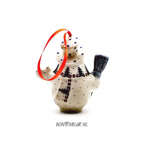 F62 Bunzlau Sneeuwpop decor 339 Kerst