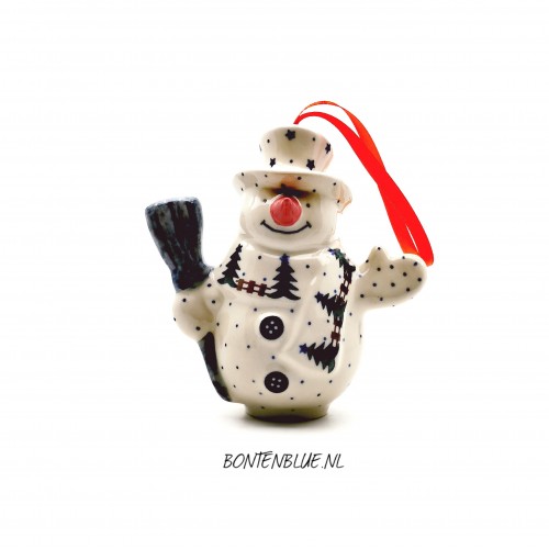 F62 Bunzlau Sneeuwpop decor 339 Kerst