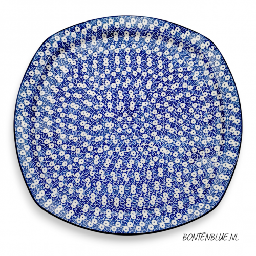 F83 Bunzlau Tray 30/30 cm decor 