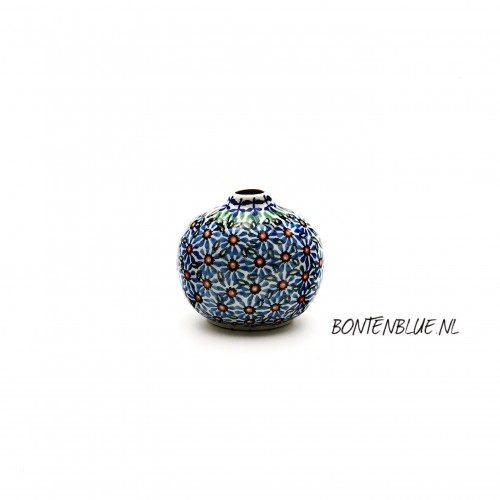 G10 Bunzlau Muur Vaas S 9 cm decor 1200 Meadow