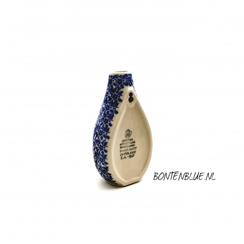 G11 Bunzlau Muur Vaas S 9 cm decor 2396 Indigo