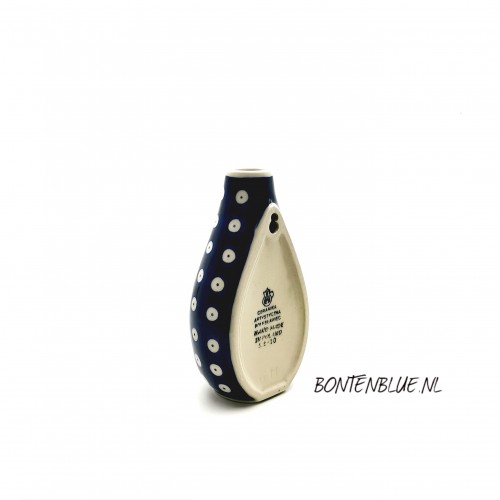 G11 Bunzlau Muur Vaas S 9 cm decor 70A Blue Eyes