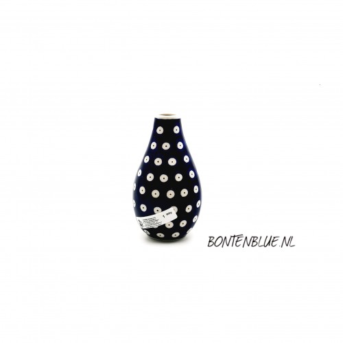 G11 Bunzlau Muur Vaas S 9 cm decor 70A Blue Eyes