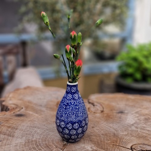 G17 Bunzlau Vase S 12,5 cm decor 1443X Dragonfly G17 Bunzlau Vase S 12,5 cm decor 1443X Dragonfly