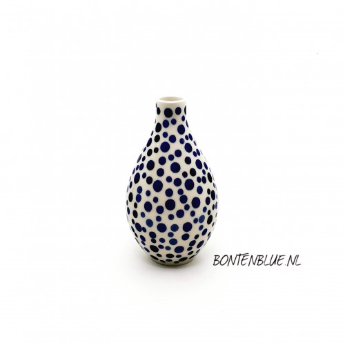 G18 Bunzlau Vase M 16 cm decor  1813 Crazy Dots