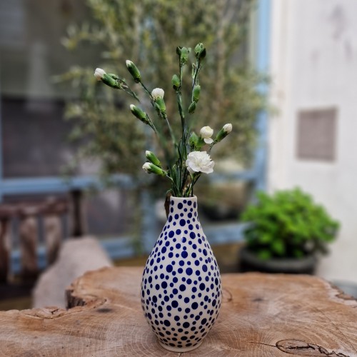 G19 Bunzlau Vase M 20,5 cm decor 1443X Dragonfly G19 Bunzlau Vase M 20,5 cm decor 1443X Dragonfly