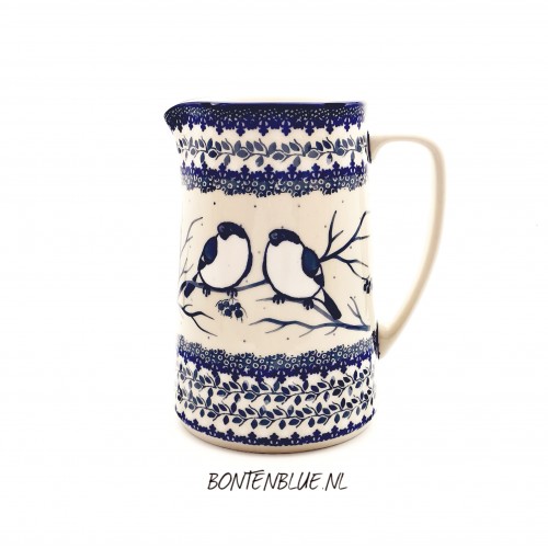 G46 Bunzlau Water jug 1,3 Liter decor Unikat 4830X