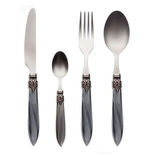 Murano light grey diner set