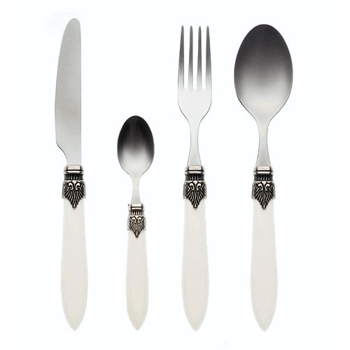 Murano mat ivoor diner set