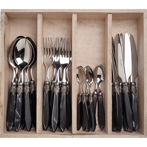 Murano anthracite diner set