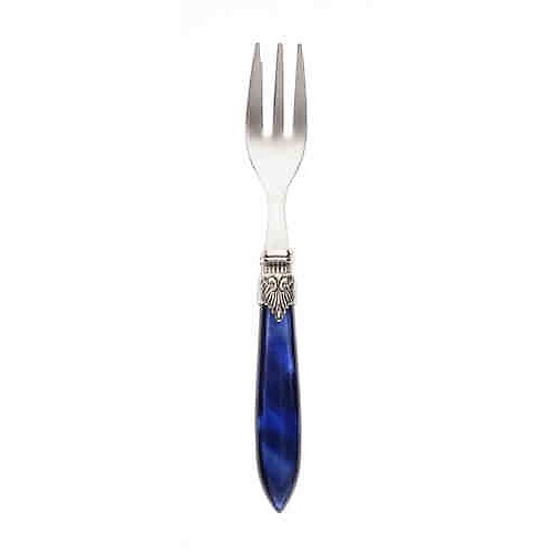 Murano cake fork blue Murano cake fork blue