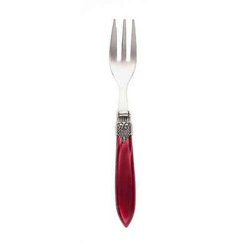 Murano cake fork bordeaux Murano cake fork bordeaux