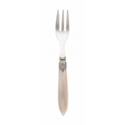 Murano cake fork dark champagne Murano cake fork dark champagne