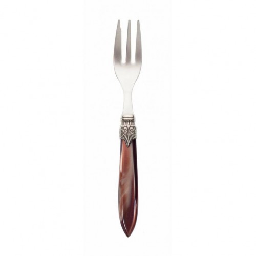 Murano cake fork chocolate brown Murano cake fork chocolate brown