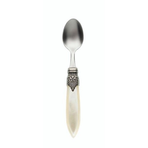 Murano dessert spoon creme Murano dessert spoon creme