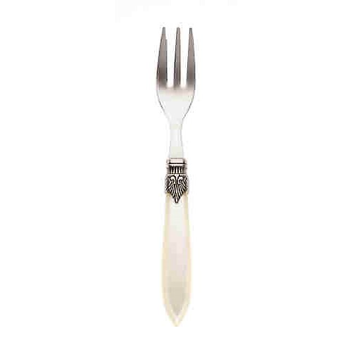 Murano cake fork creme Murano cake fork creme
