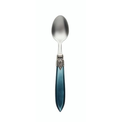 Murano dessert spoon green Murano dessert spoon green