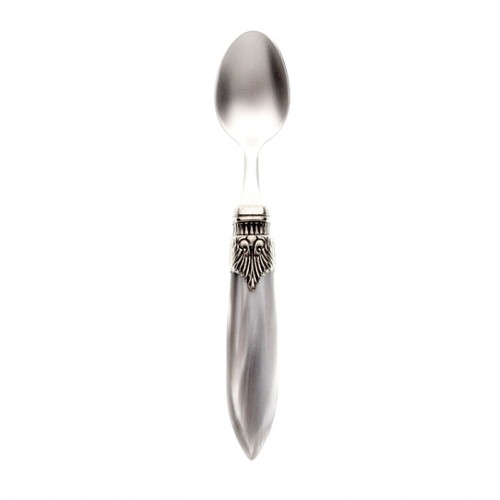 Murano dessert spoon licht grijs Murano dessert spoon licht grijs