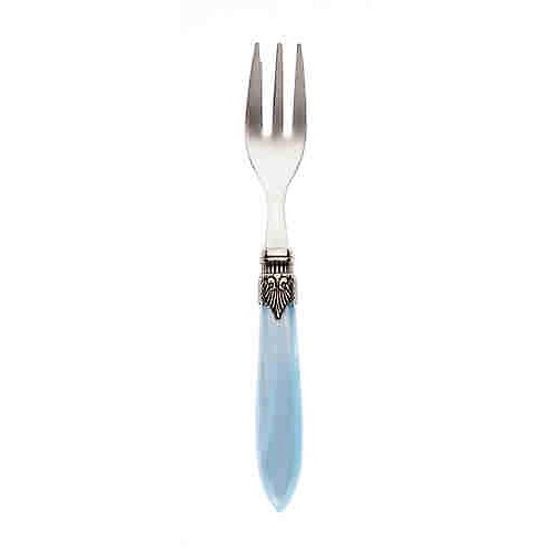 Murano cake fork turquoise Murano cake fork turquoise