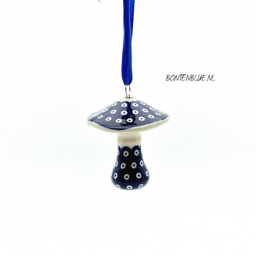 Bunzlau ornament Mushroom Unnikat