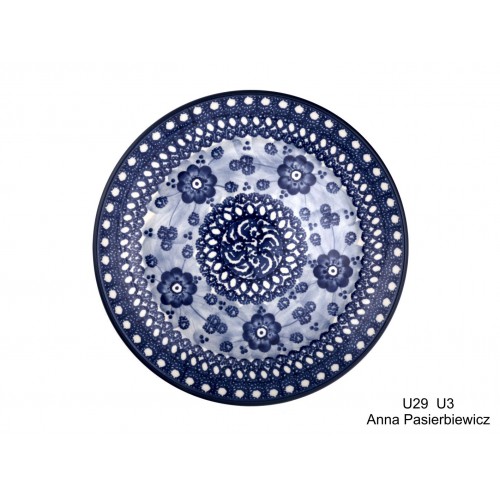 035 Bunzlau Suikerpot M 200 ml decor Unikat 29X