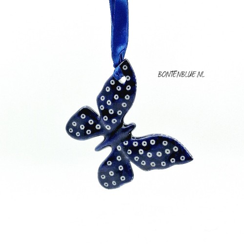 Bunzlau ornament Butterfly Unikat