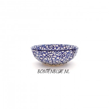 023 Bunzlau Geribbeld schaaltje XS Ø 12,0 cm decor 3355X